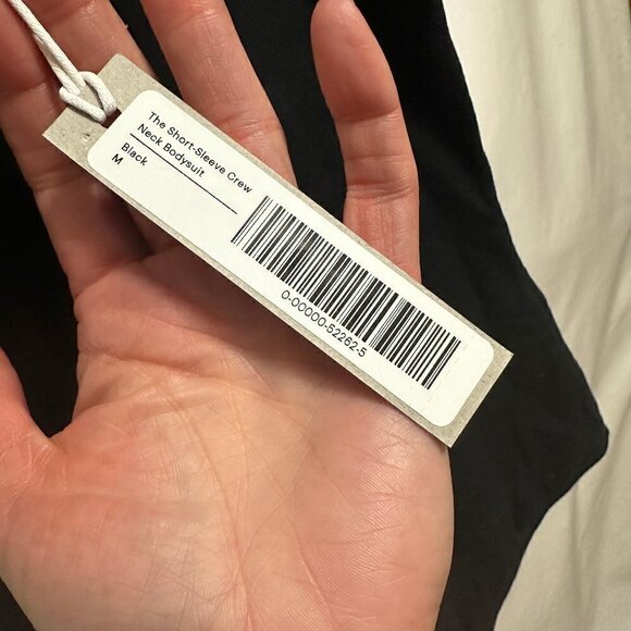 Everlane | The Short-Sleeve Crew Neck Bodysuit - Picture 7 of 8